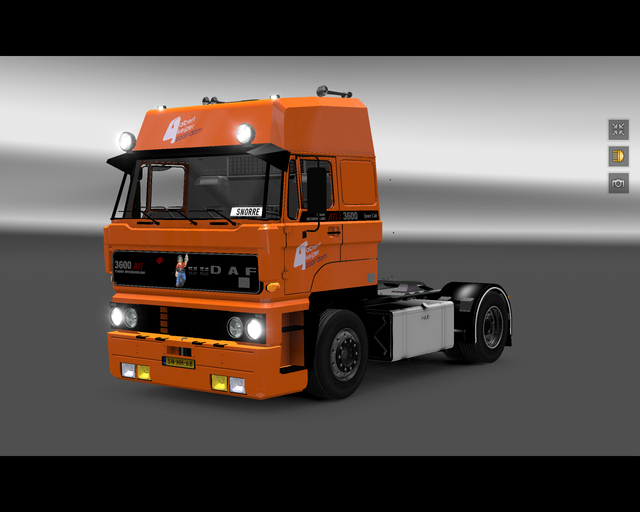 ets2 Daf 3600 4x2 Albert Keijzer Zaandam  prive skin ets2