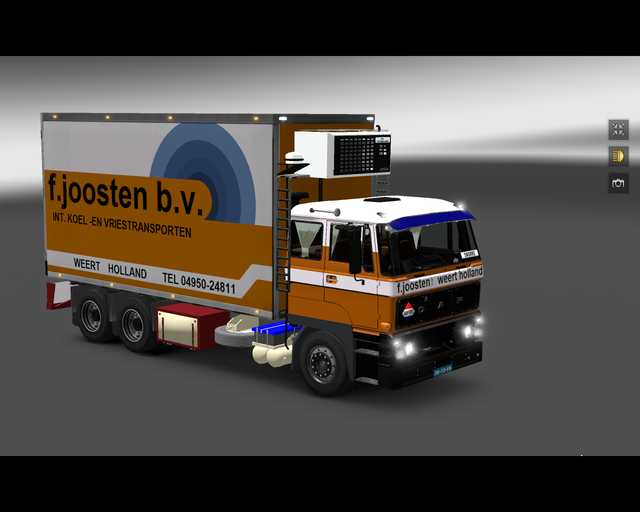 ets2 Daf 2300 6x4 BDF F prive skin ets2