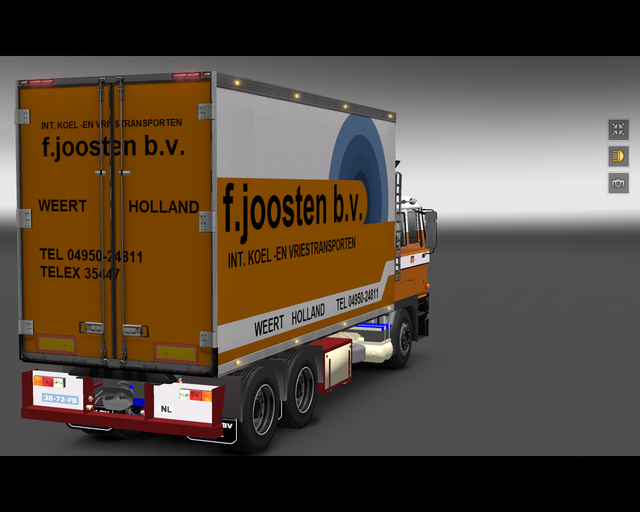 ets2 Daf 2300 6x4 BDF F prive skin ets2