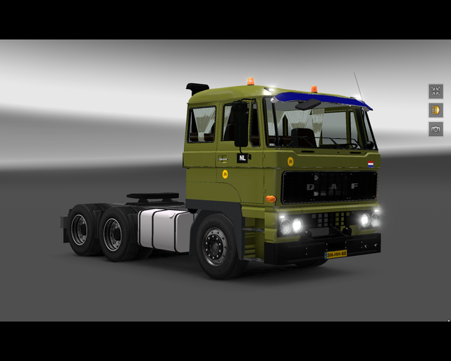 ets2 2300 6x4 Militair NL 1 prive skin ets2