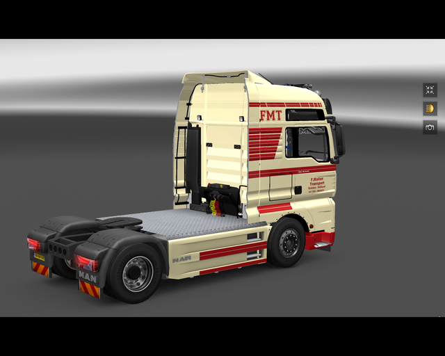 ets2 Man TGA 4x2 F prive skin ets2