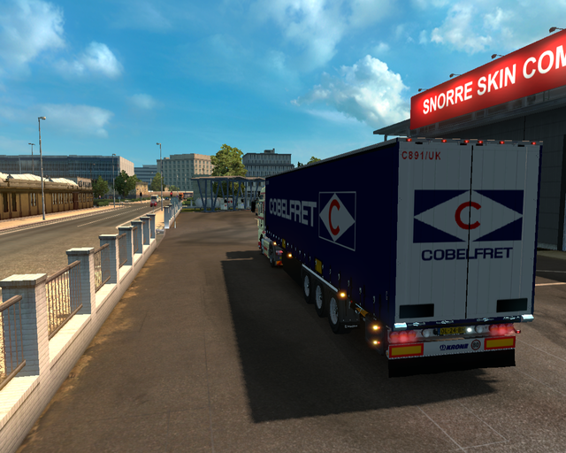 ets2 Man TGA 4x2 + Zeiltrailer(Cobelfret) F prive skin ets2