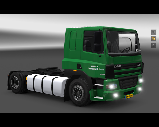 ets2 Daf CF85 Lowroof 4x2 Verkade Zaandam Holland  prive skin ets2