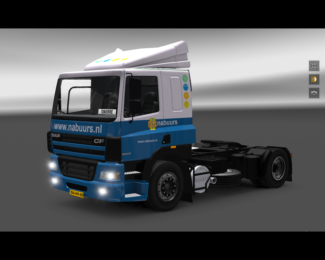 ets2 Daf CF85 4x2 Nabuurs Transport  prive skin ets2