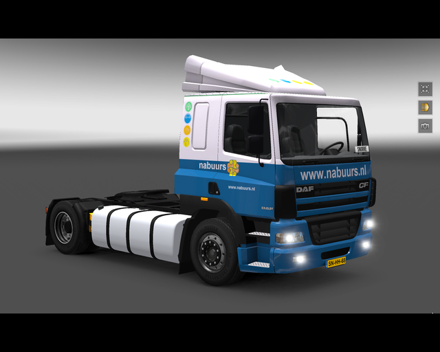 ets2 Daf CF85 4x2 Nabuurs Transport 1 prive skin ets2