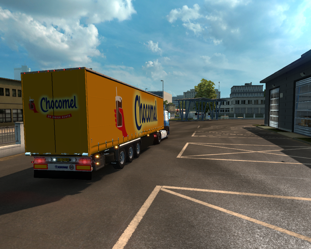 ets2 Daf CF85 4x2 Nabuurs Transport + Schuifzeiltr prive skin ets2