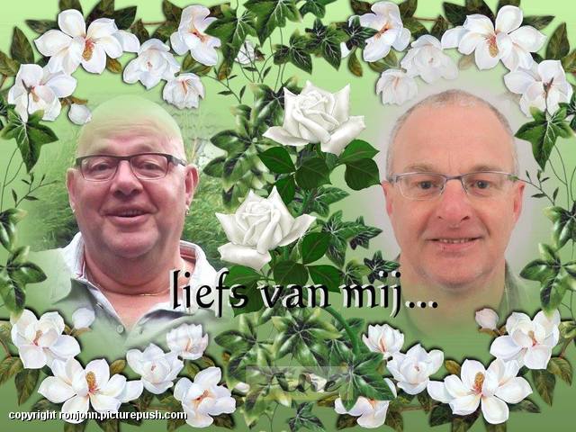 Ron en John door Alie 24-12-15 Foto bewerking