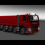 ets2 Daf X6  10x2 Kipper de... - prive skin ets2