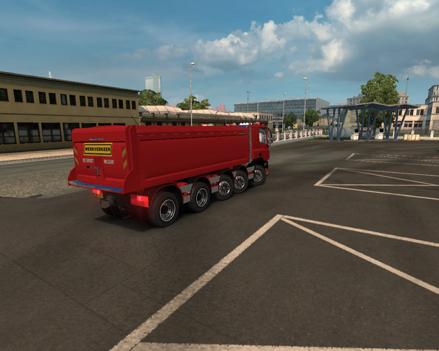 ets2 Daf X6  10x2 Kipper de Groot Wilsum Holland 7 prive skin ets2