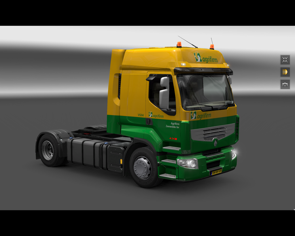ets2 Renault Premium 4x2 Agrifirm Zeewolde bv 1 - prive skin ets2