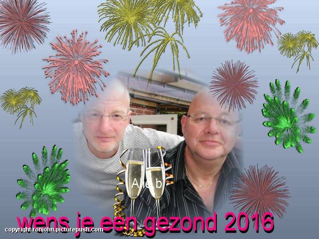 Ron en John door Alie 29-12-15 Foto bewerking