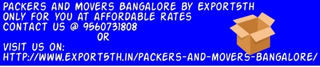 Packers and Movers bangalore Picture Box