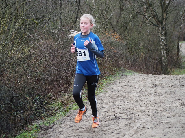 P1030171 Jeugdlopen  Westvoorne 3-1-2016