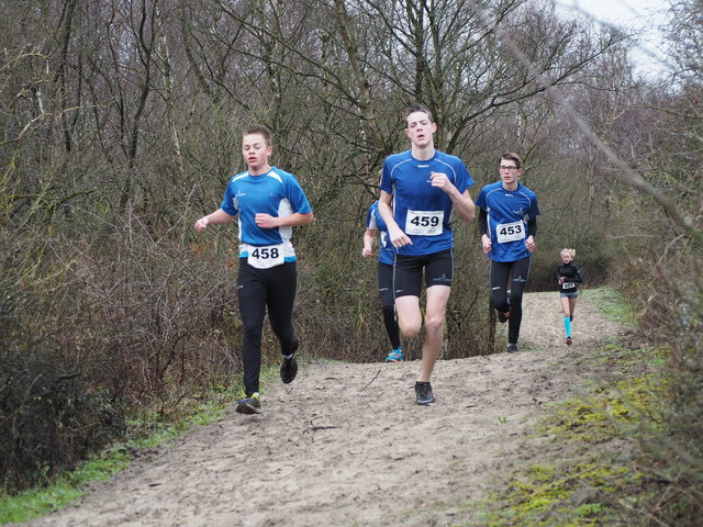 P1030191 Jeugdlopen  Westvoorne 3-1-2016