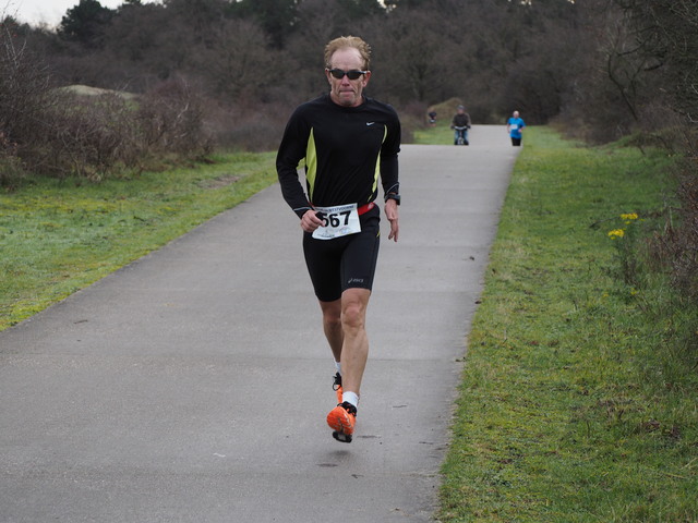 P1030365 5 en 10 km Westvoorne 3-1-2016