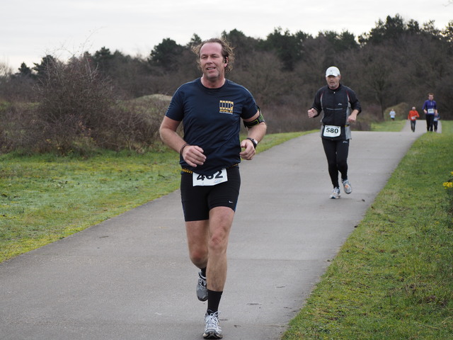 P1030367 5 en 10 km Westvoorne 3-1-2016