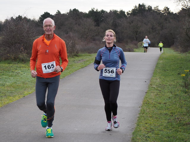 P1030369 5 en 10 km Westvoorne 3-1-2016