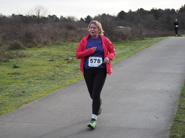 P1030421 5 en 10 km Westvoorne 3-1-2016