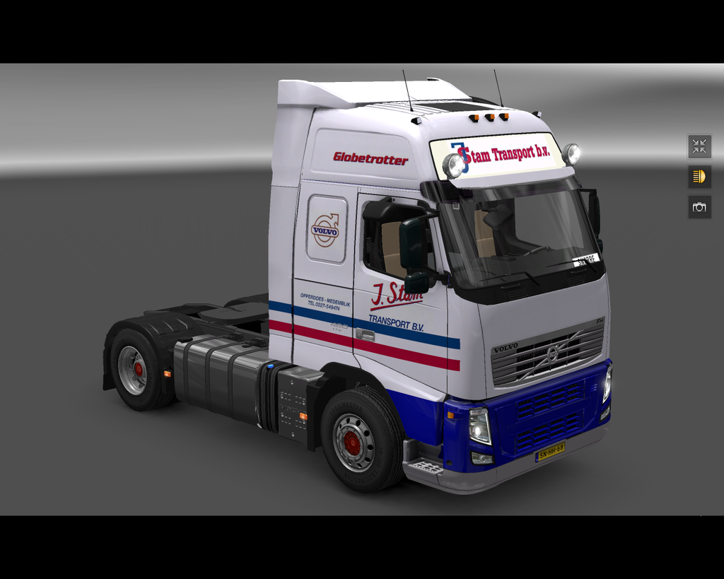 ets2 Volvo FH 4x2 J - prive skin ets2