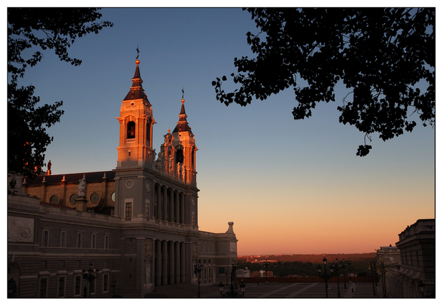 Almudena morning color Spain