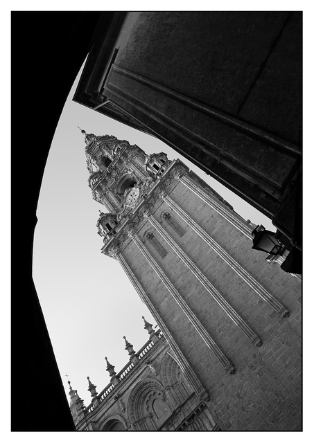 Santiago de Compostela B&W Spain