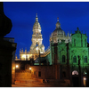 Santiago de Compostela night - Spain