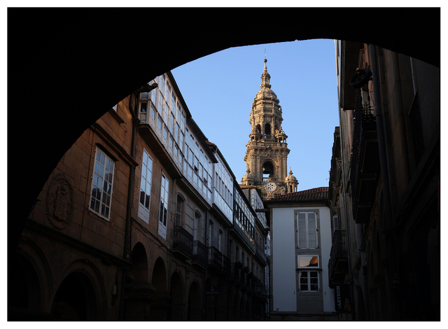 Santiago de Compostela Street Spain