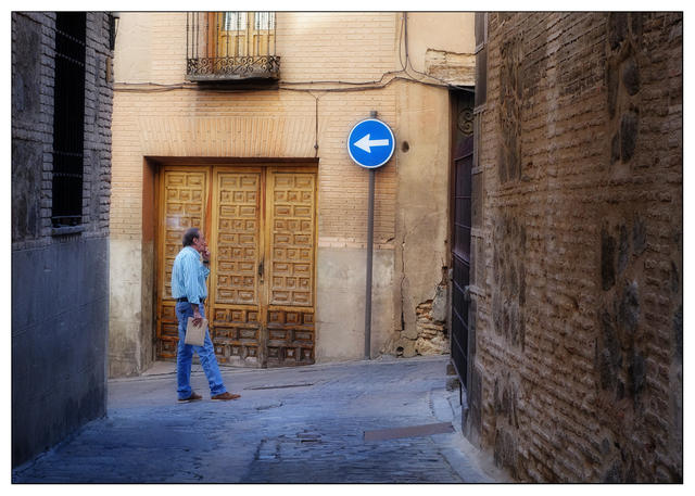 This Way Toledo Spain