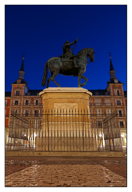 Philip III statue Spain