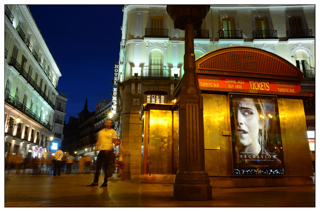 Puerta del Sol Night Spain