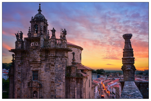 Santiago de Compostela Sunset 2 Spain