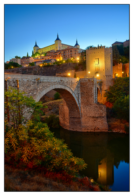 Toledo Night Spain