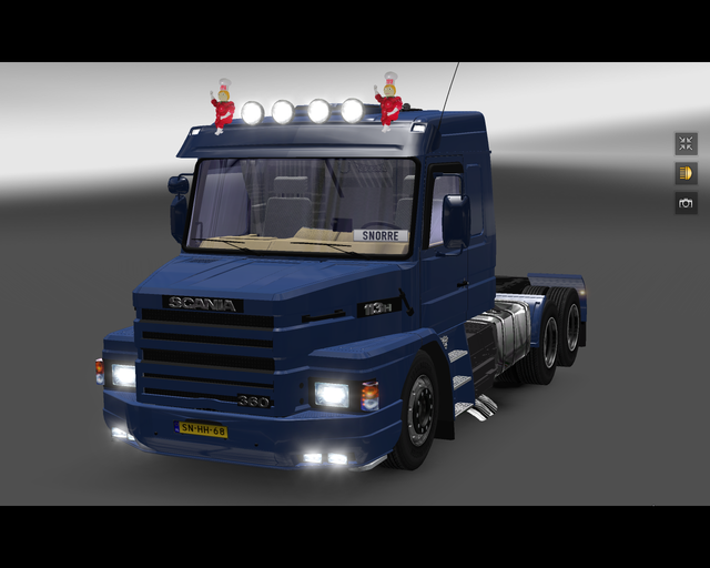 ets2 Scania 113H 6x4  prive skin ets2