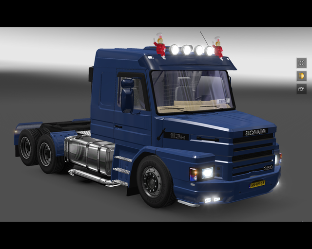 ets2 Scania 113H 6x4 1 prive skin ets2