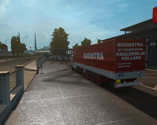 ets2 Scania 111 4x2 3 achsplane Boonstra Haulerwij prive skin ets2