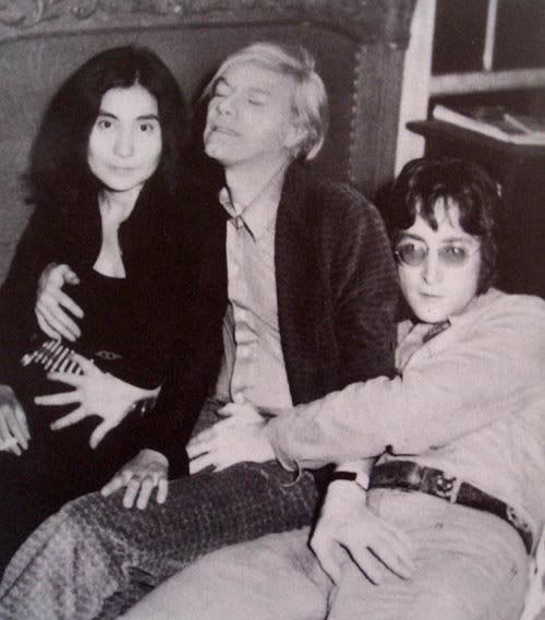 John Lennon, Yoko Ono, Andy Warhol Andy-Warhol (Gold Thinker) Early 1960's Andy Warhol Painting- "A Gold Marilyn comparable Masterpiece" "EVIDENCE RESEARCH WEBSITE" Viewing Only