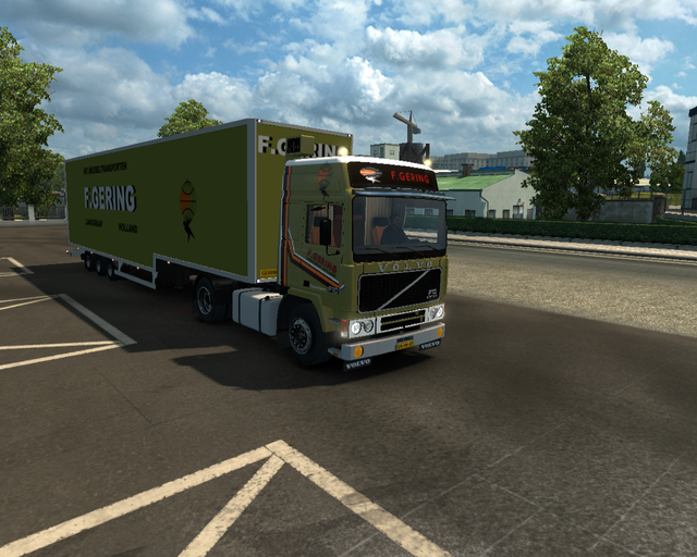 ets2 Volvo F10 4x2 F.Gering + Krone Jumbo Int prive skin ets2