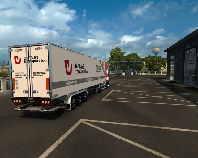 ets2 Daf ATI 95 4x2 Super Spacecab + Chereau trail prive skin ets2