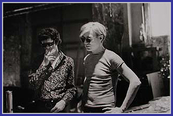 Andy Warhol and Lou Reed at the First Factory Andy-Warhol ( Gold Thinker) Early 1960's Andy Warhol Painting--"A Gold Marilyn 'Comparable' Masterpiece" "EVIDENCE RESEARCH WEBSITE" Viewing Only