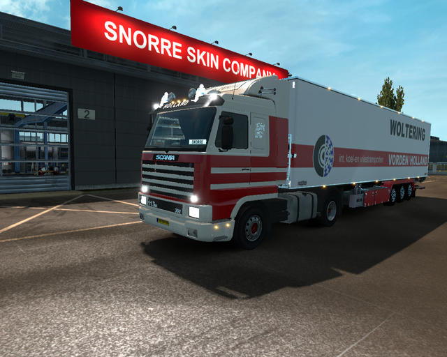 ets2 Scania 113M 4x2 + Chereau Int Koel en Vriestr prive skin ets2