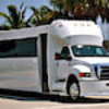 White Ford Party Bus - Picture Box
