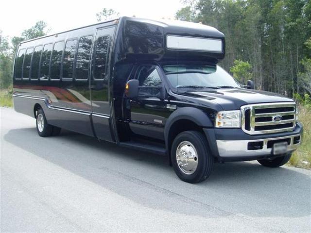 Party Bus full black tint Picture Box