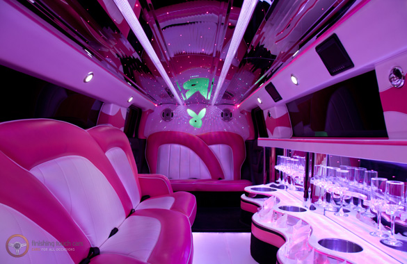 PinkHummer03 All Pink limo