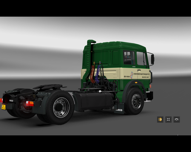 ets2 Iveco Magirus Deutz 4x2 de Roos Int Transport prive skin ets2