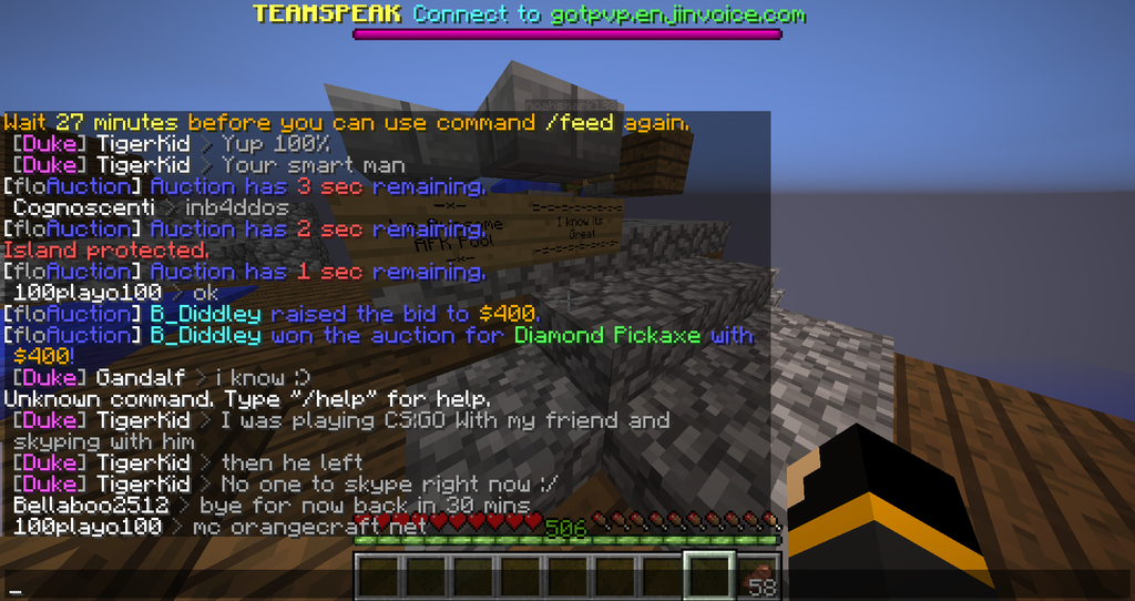 Ban minecraft
