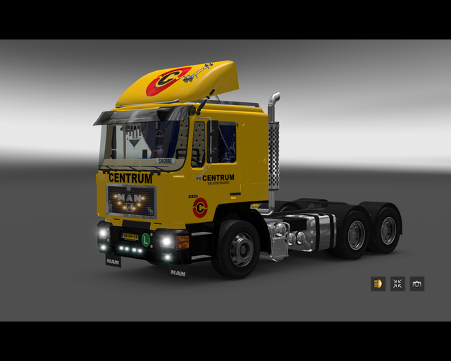 ets2 Man F90 6x4 Centrum transport Valkenswaard Ho prive skin ets2