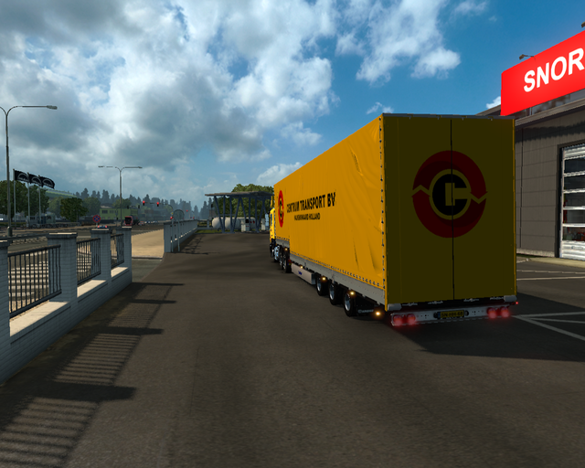 ets2 Man F90 6x4 + Krone jumbotrailer Centrum tran prive skin ets2