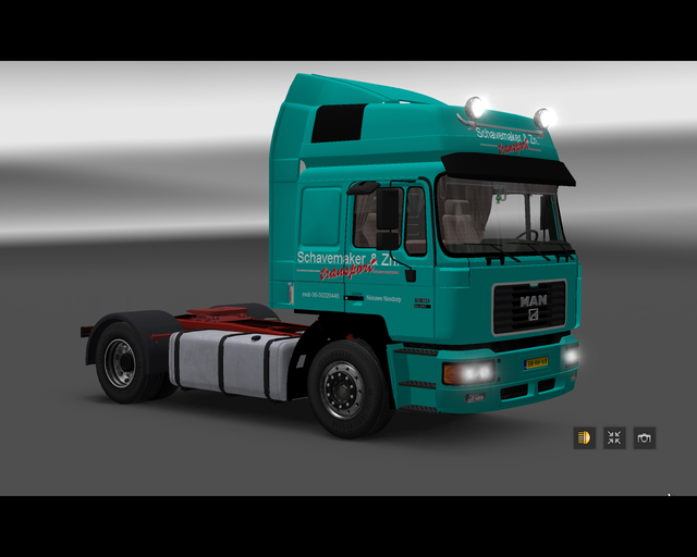 ets2 Man F2000 Sillenz 4x2 Schavemaker & Zn Transp prive skin ets2