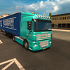 ets2 Daf XF 4x2 + Zeiltrail... - prive skin ets2