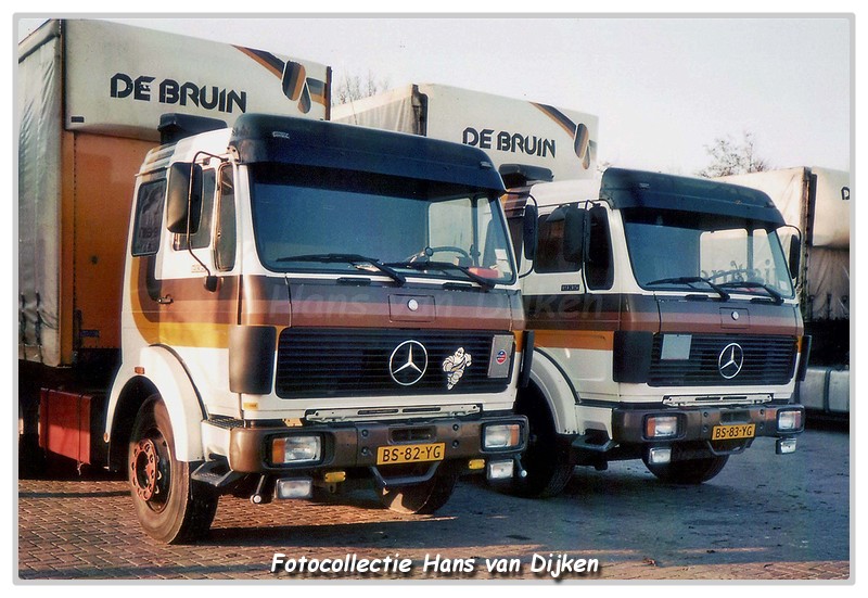 Bruin de line-up Mercedes-BorderMaker - 